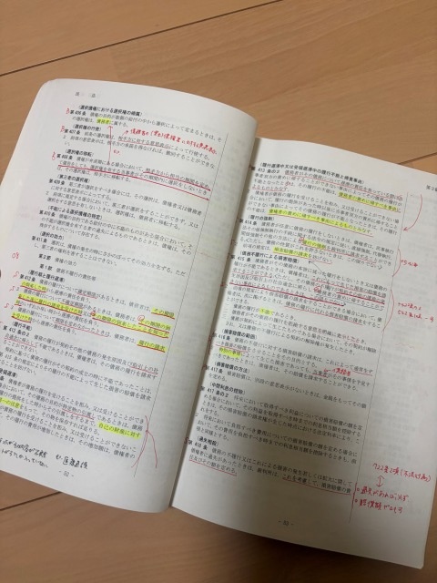 アガルート行政書士講座の教材の中身